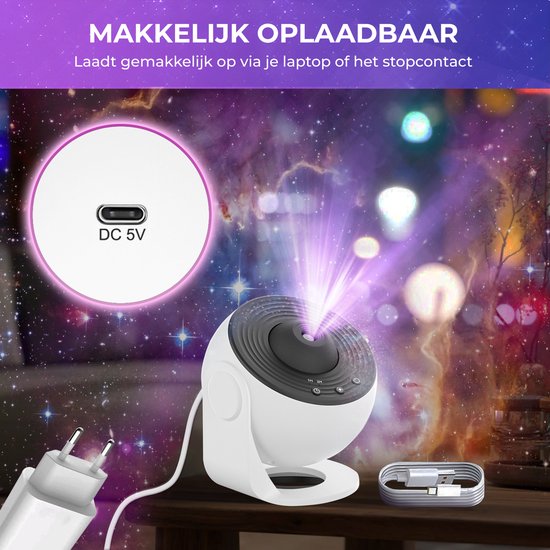 Galaxy Projector Night Lamp - Bring the universe into your room🪐🌌