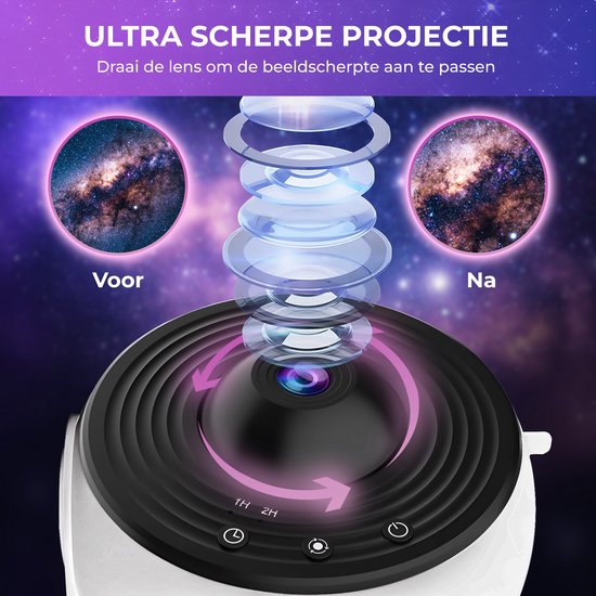 Galaxy Projector Night Lamp - Bring the universe into your room🪐🌌